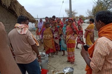 Ammphan affected people at Sagar
