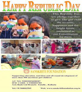 Sanskriti Foundation celebrates Republic Day